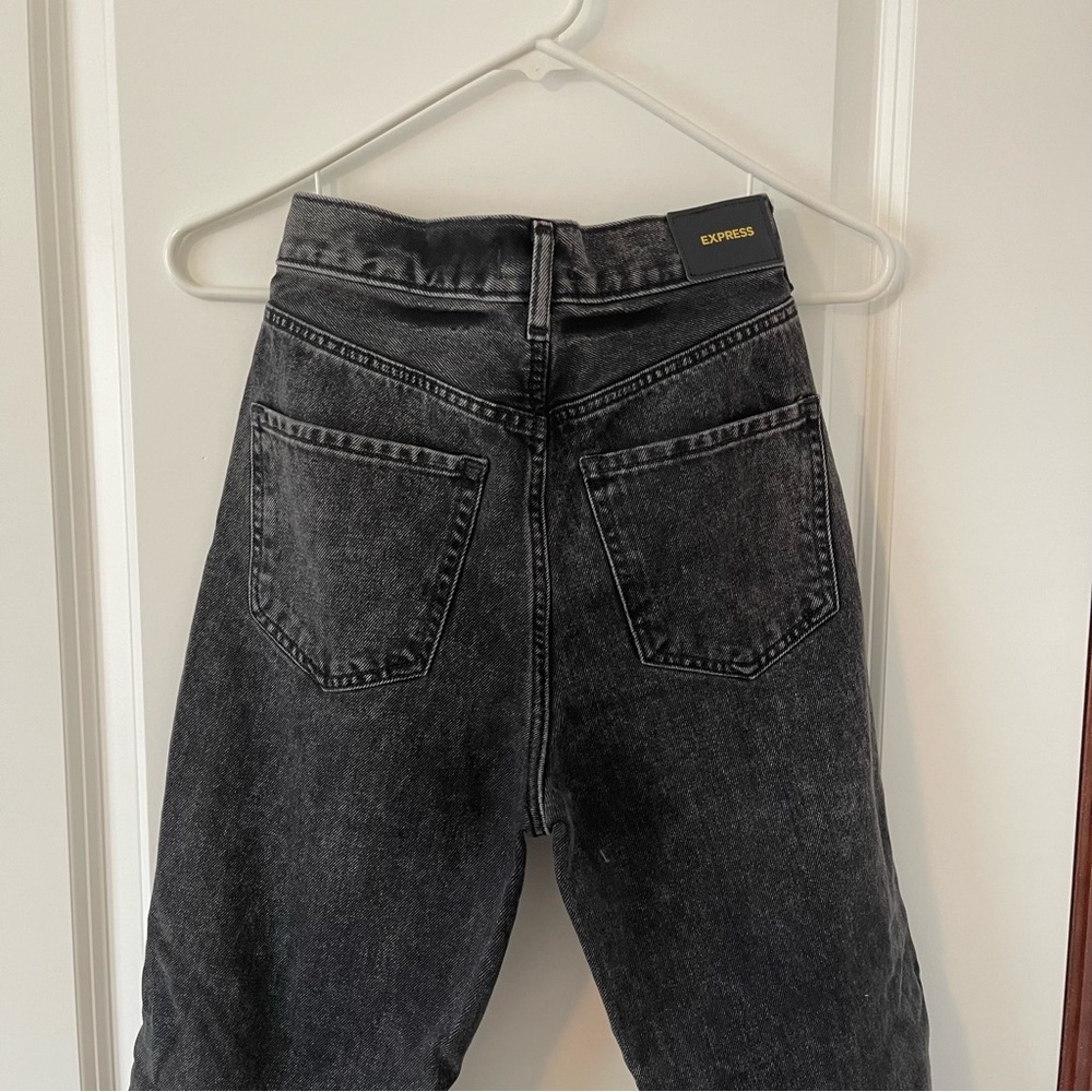 Express Straight Ankle High Rise OR Ripped Jeans - Picture 5 of 10